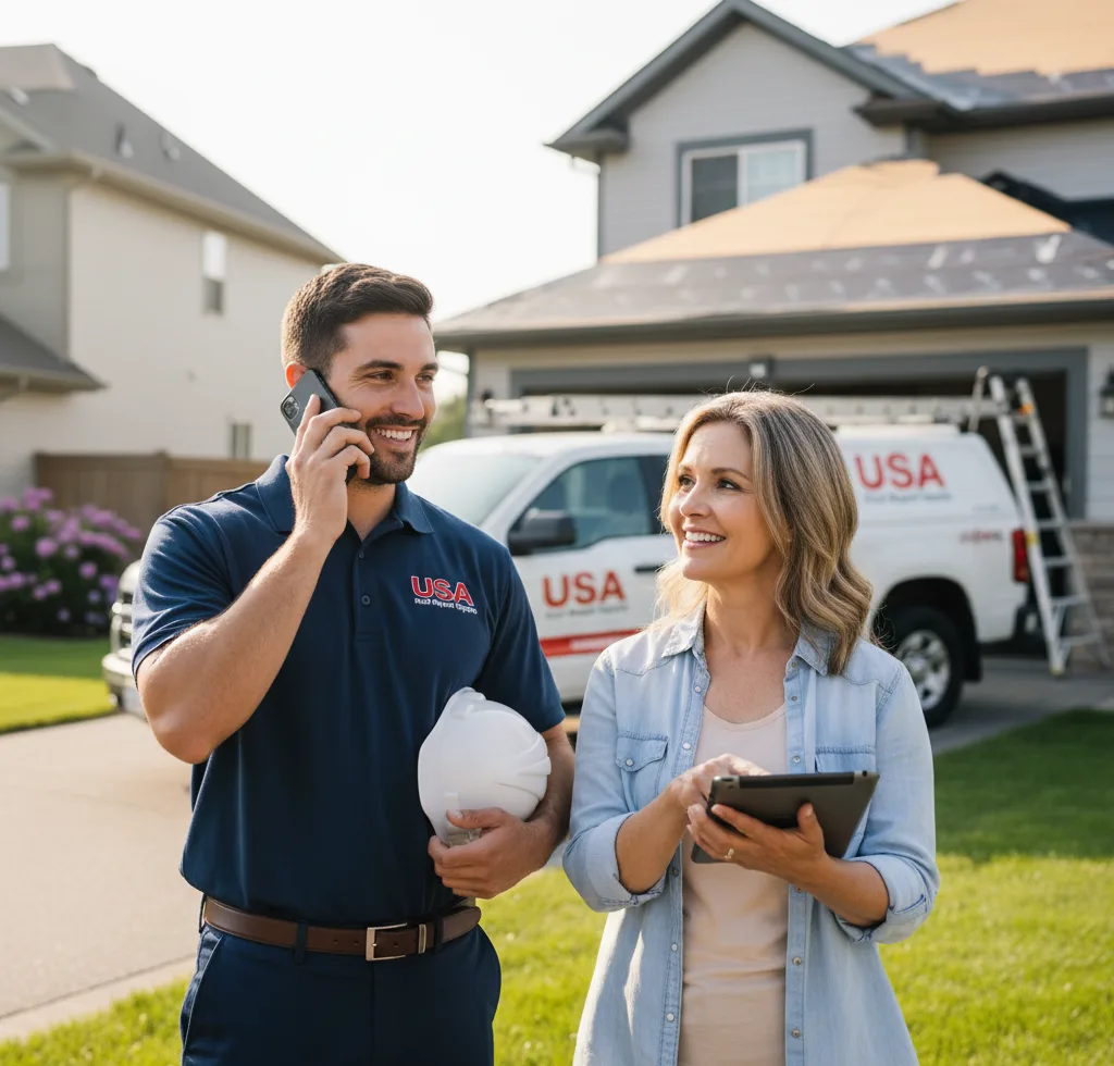USA Roof Repair Experts customer support in Eagletown